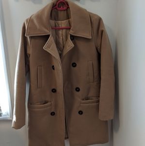 Double breasted coat xs